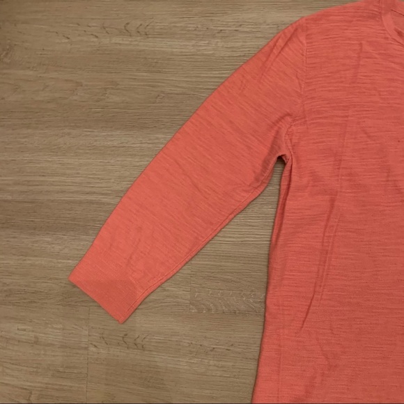 Loft Tasseled Tie Neck Tunic Sweater Size M - Picture 4 of 8